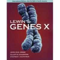 Lewin's Genes X