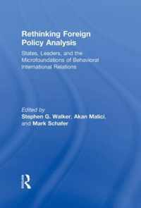 Rethinking Foreign Policy Analysis