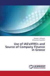 Use of IAS's/IFRS's and Source of Company Finance in Greece