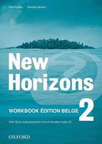New Horizons (Belgium) 2 French workbook pack