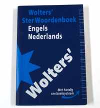 Wolters' Ster Woordenboek Engels Nederlands