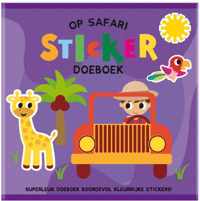 Op Safari Sticker Doeboek - (set van 4) - Interstat - Paperback (9789464323184)