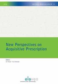 New Perspectives on Acquisitive Prescription