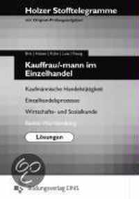 Stofftelegramme Einzelhandelskauffrau/mann. Lösungen. Baden-Württemberg