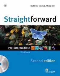 Straightforward 2nd Edition Pre-Intermediate Level Workbook Without Key & Cd