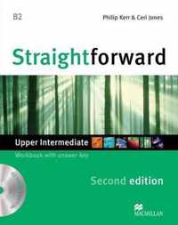 Straightforward 2nd Edition Upper Intermediate Level Workbook with key & CD Pack