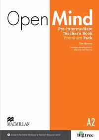 Open Mind Pre-Intermediate Teacher's Book Premium Pack with Class Audio, Workbook Audio, Video & Online Workbook