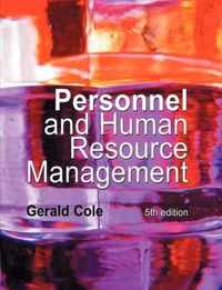 Personnel and Human Resource Management