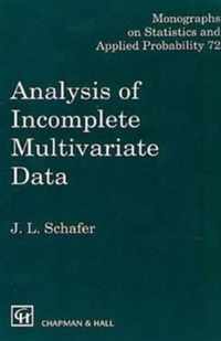 Analysis of Incomplete Multivariate Data