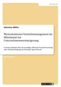 Wertorientiertes Vertriebsmanagement im Mittelstand zur Unternehmenswertsteigerung