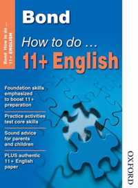 Bond How to Do 11+ English