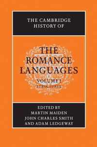 Cambridge History Of The Romance Languages: Volume 1, Struct
