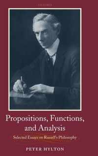 Propositions, Functions, and Analysis