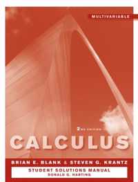 Student Solutions Manual to accompany Calculus: Multivariable 2e