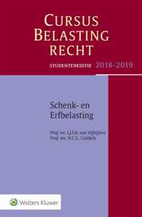 Cursus Belastingrecht  -  Schenk- en Erfbelasting 2018-2019