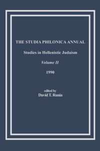 The Studia Philonica Annual, II, 1990