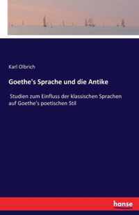 Goethe's Sprache und die Antike