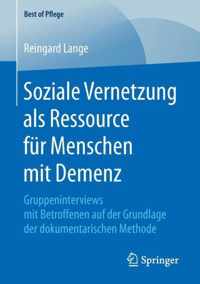 Soziale Vernetzung als Ressource fur Menschen mit Demenz
