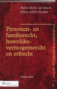 Personen- En Familierecht, Huwelijksvermogensrecht En Erfrecht