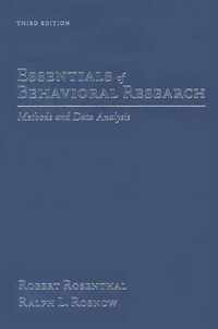 Essentials of Behavioral Research