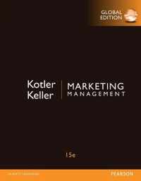 Marketing Management with MyMarketingLab, Global Edition