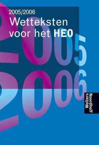 Wetteksten voor het heo 2005/2006