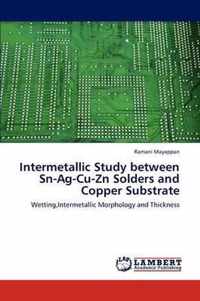 Intermetallic Study Between Sn-AG-Cu-Zn Solders and Copper Substrate