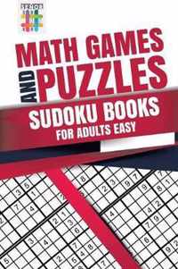 Math Games and Puzzles Sudoku Books for Adults Easy