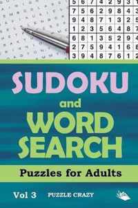 Sudoku and Word Search Puzzles for Adults Vol 3