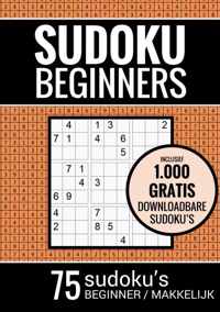 Sudoku Makkelijk - Puzzelboek voor Beginners: 75 Makkelijke Sudoku Puzzels voor Volwassenen en Ouderen - Sudoku Puzzelboeken - Paperback