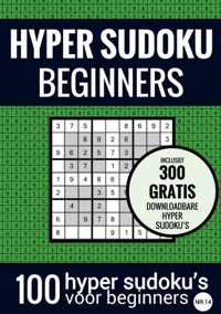 Sudoku Makkelijk: HYPER SUDOKU - nr. 14 - Puzzelboek met 100 Makkelijke Puzzels voor Volwassenen en Ouderen