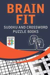 Brain Fit Sudoku and Crossword Puzzle Books