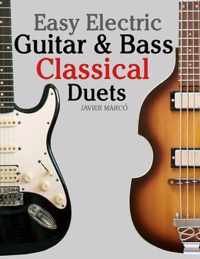 Easy Electric Guitar & Bass Classical Duets