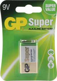 GP Super Alkaline 9V blok, blister 1