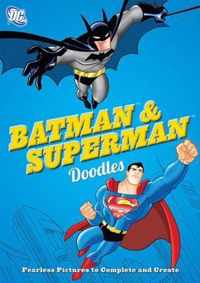 DC Batman & Superman Doodles