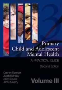 Primary Child And Adolescent Mental Health