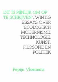 Dit is pijnlijk om op te schrijven - Pepijn Vloemans - Paperback (9789402124880)