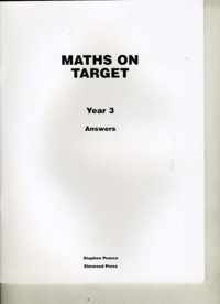 Maths on Target Year 3 Answers