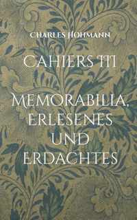Cahiers III