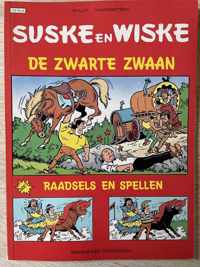 Suske en Wiske plus deel 123 de Zwarte zwaan , raadsels en spellen