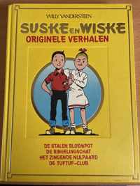 Suske en Wiske originele verhalen in 2 kleur - Lecturama collectie 4 verhalen o.a.  de stalen bloempot