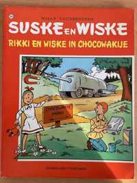 Suske en Wiske - Rikki en Wiske in Chokowakije editie BN/De Stem formaat tabloid