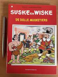 Suske en Wiske - De Dolle Musketiers speciale uitgave BN/De Stem formaat tabloid