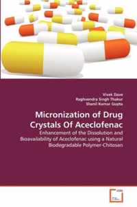 Micronization of Drug Crystals Of Aceclofenac