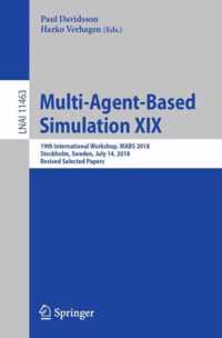 Multi-Agent-Based Simulation XIX