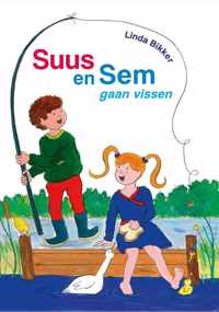 Suus en Sem gaan vissen - Linda Bikker - Hardcover (9789087184513)