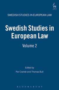 Swedish Studies in European Law, 2007