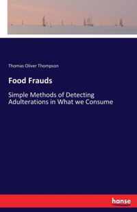 Food Frauds