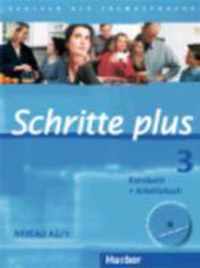 Schritte plus 3. Kursbuch + Arbeitsbuch mit Audio-CD zum Arbeitsbuch