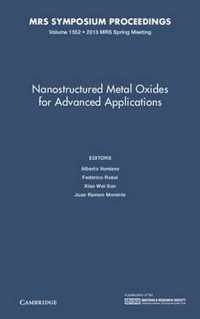 Nanostructured Metal Oxides for Advanced Applications